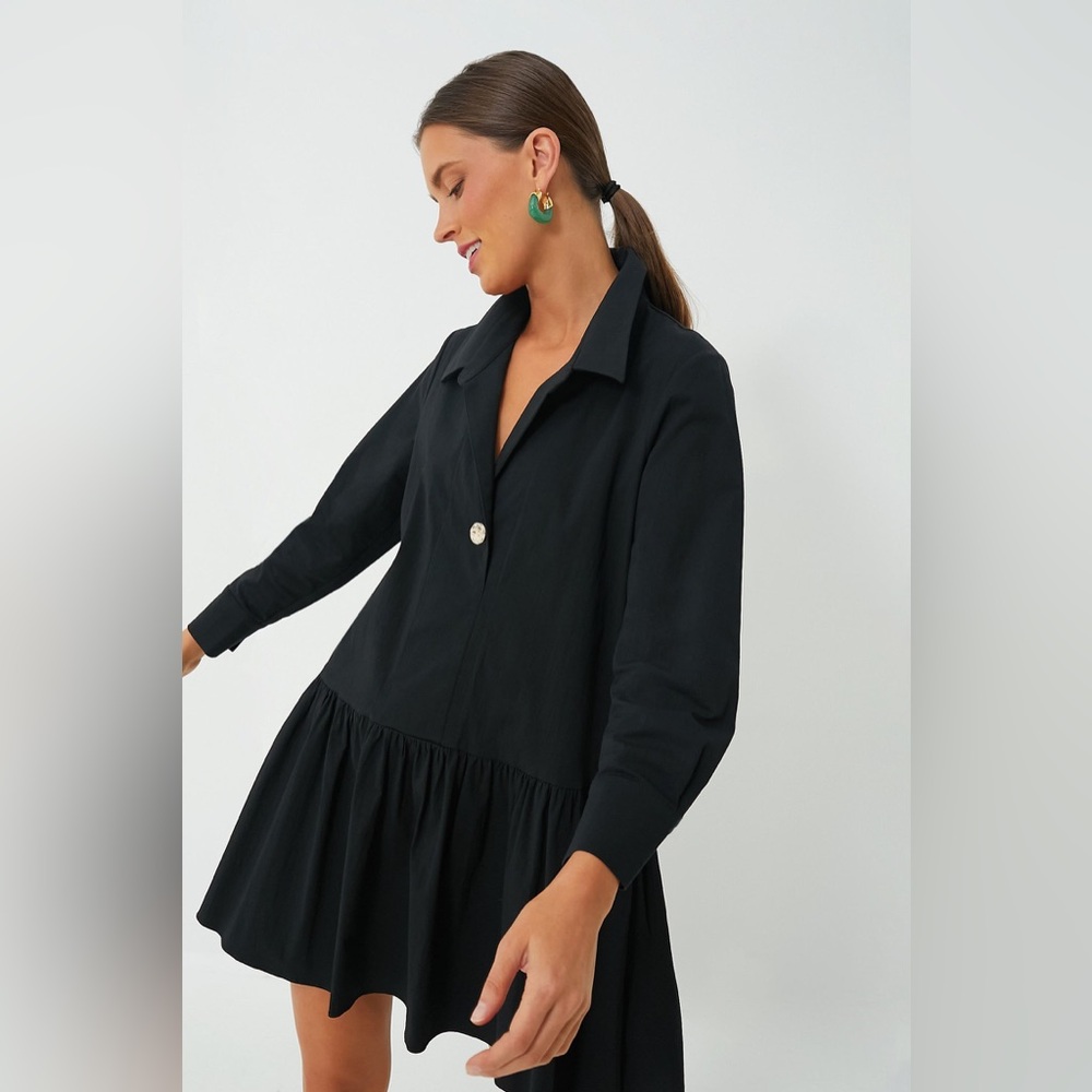 Pomander Place Black Long Sleeve Dress - Picture 3 of 9
